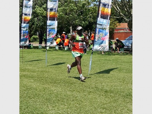 Having another go: Maxwell Mkhize.