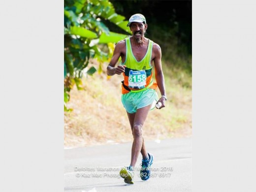 Better a late starter than never: Morgan Moodley.