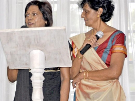 Nithi Muthukrishna (left) from Durban and Booi Sadabridge from Port Shepstone.