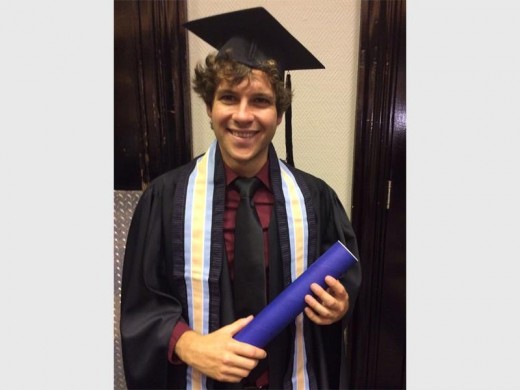 Graduate: Darryn Purtell has completed his B Com degree through Varsity College and is now working as a financial adviser for Liberty Life in Umhlanga.
