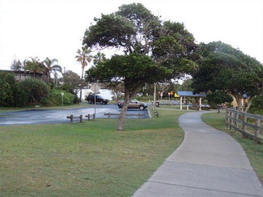 A network of paved walkways and grassy paths make exploring Yamba on foot a pleasure.