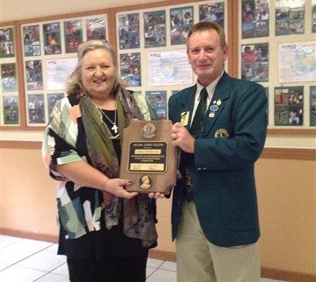 Monica Woodhouse GCF & Lion Chairman Elected Denis Meyer (Custom)