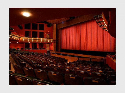 The empty theatre holds the potential for brilliance. (www.cosler.com)