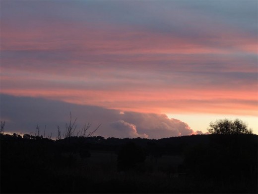Glen Innes sunset.