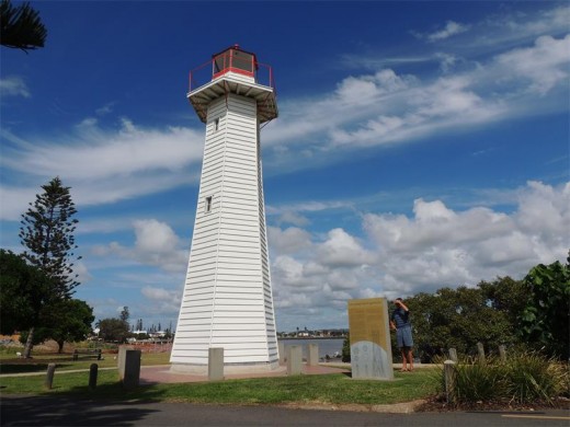 Cleveland Point lighthouse, Moreton Bay
