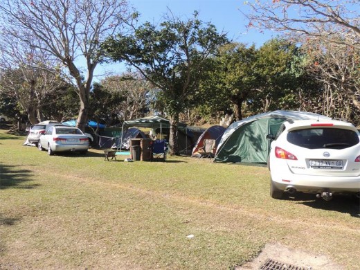 TO Strand holidy resort has plenty of shady, roomy campsites.