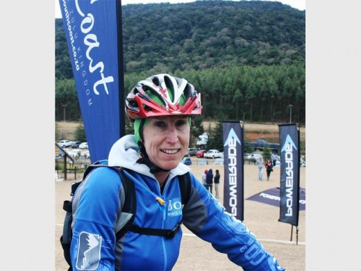 Consistent: Natashka Mowat took first place in the women's race at Ingeli last Sunday.