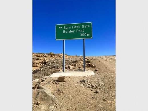 Almost there. This sign offers hope to countless hikers.