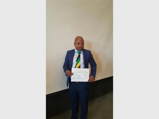 Mdumise Cele was sworn in as Gamalakhe (Ward 27) councillor at the Ray Nkonyeni Municipality inauguration ceremony.