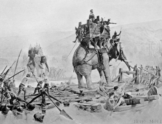 Hannibal's army presses onward to northern Italy, land of its foe. (warfarehistorynetwork.com)
