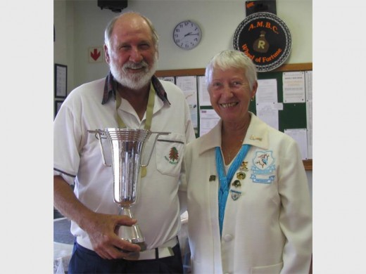No surprise: Eddie Fann of Port Shepstone CC won the 2016 KBA Champion of Champions trophy.