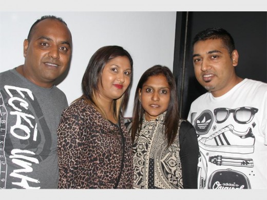 The Naidoo family of Marburg (from left) Ashlee, Vishana, Dawn and Tyrone.