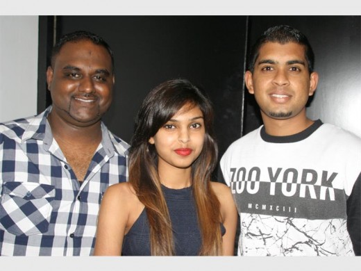 Niresh Govender, Deshnee Govender and Devan Chetty.
