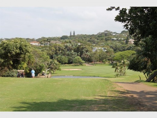 Second hole at Southbroom: The new fairway bunker adds a further hazard to an already tricky hole.