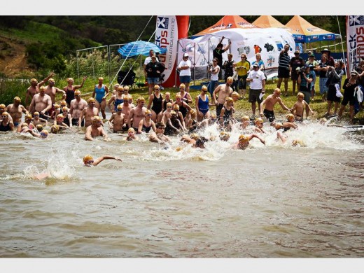 Ready, go: All swimmers are invited to take part in this year's South Coast Lake Eland Mile open water swim on Sunday, October 30. PHOTO SUPPLIED