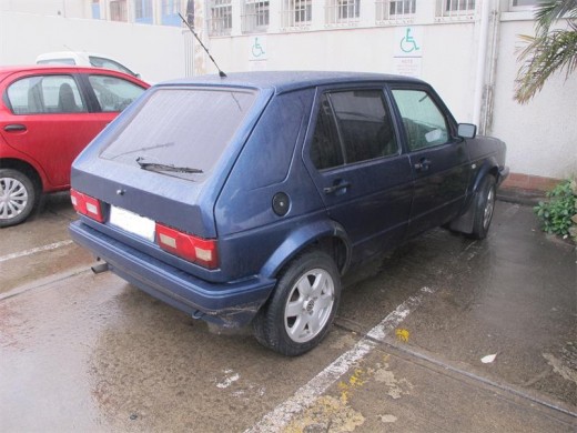 Police seized this vehicle.