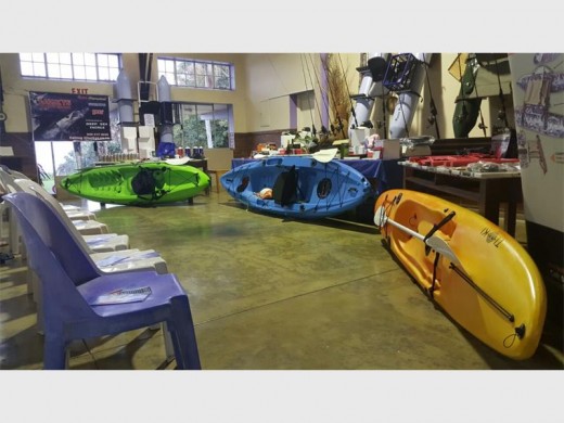 Kayaks provided by sponsor, Legend Kayaks.