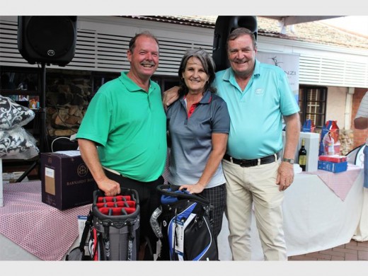 Came close: Runners-up were Hans and Marietjie Stols.