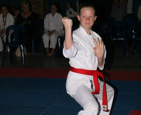 girl karate