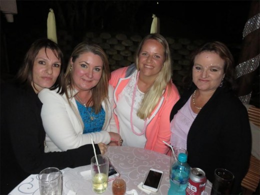 Lize Mari Erasmus, Eune Goldhill, Camien Erasmus and Jolene Hooper of Port Edward.