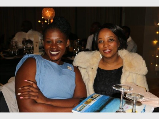 Sphelele Cele (left) and Faith Mbili.