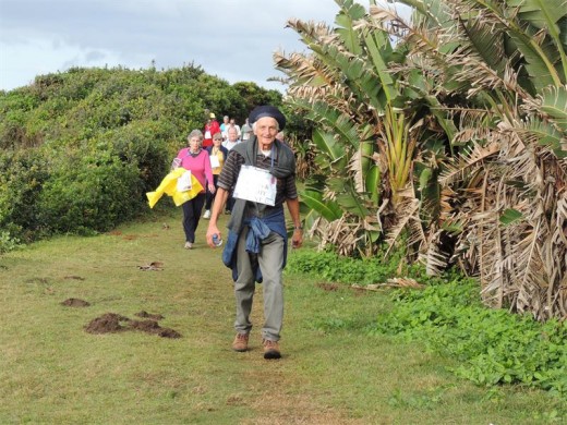 Saints Walk is the route for the annual grandparents' walk.