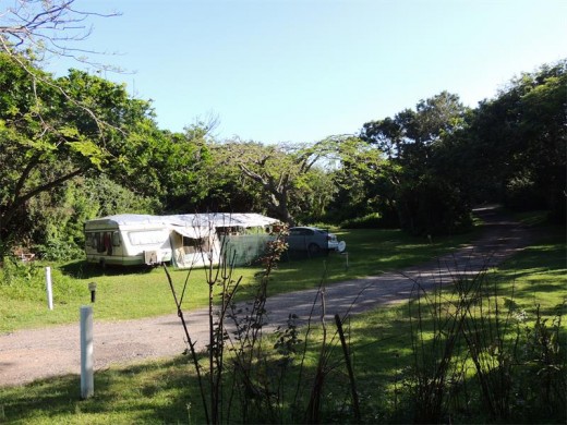 The well-maintained Richards Bay Caravan park boasted many sheltered caravan and camping sites.