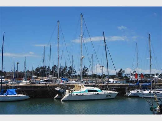 Richards Bay's lively small craft harbour.