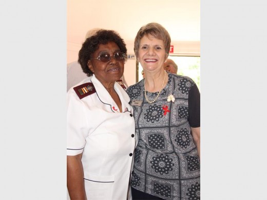 Hombakazi Mokuena and Aggie Hartley.
