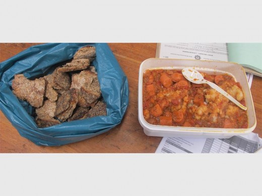 The food which was laced with dagga.