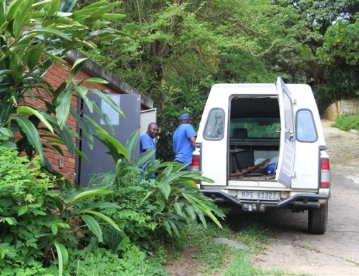 Ugu employees working on the problem