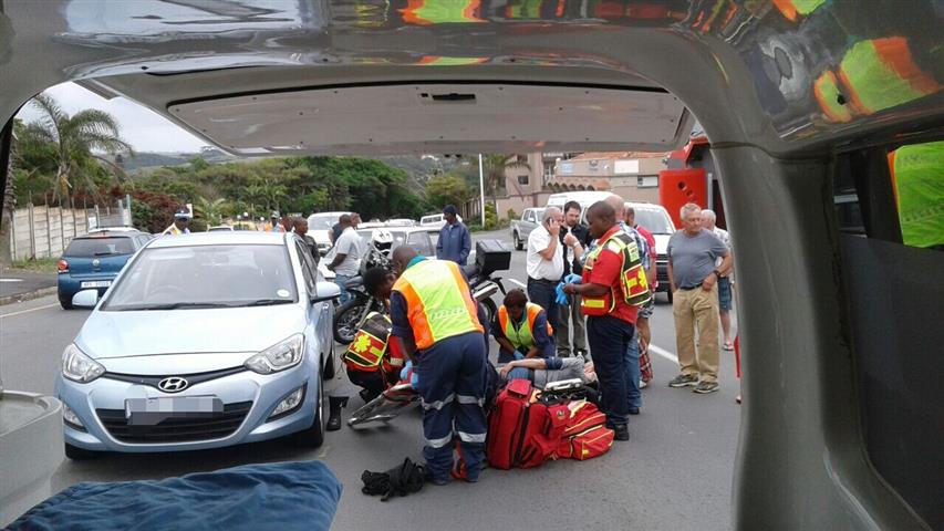 Biker seriously injured in St Mike's collision | South Coast Herald