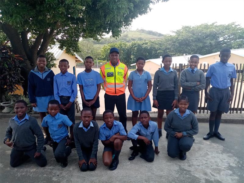 Instilling Good Road Safety Habits At Hlanganani South Coast Herald