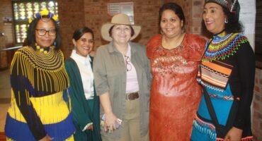 Staff at Justice Centre in Port Shepstone celebrate Heritage Day recently.