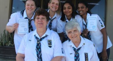 The Port Shepstone Teddies, Brownies, Girl Guides and Rangers were recognised for their long-standing contributions to the movement.