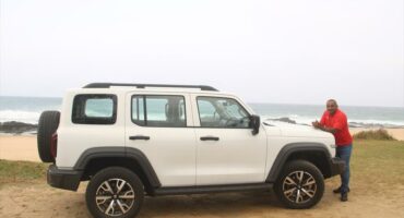 Herald journalist Sugan Naidoo test drives the GWM Tank 300 in Port Shepstone