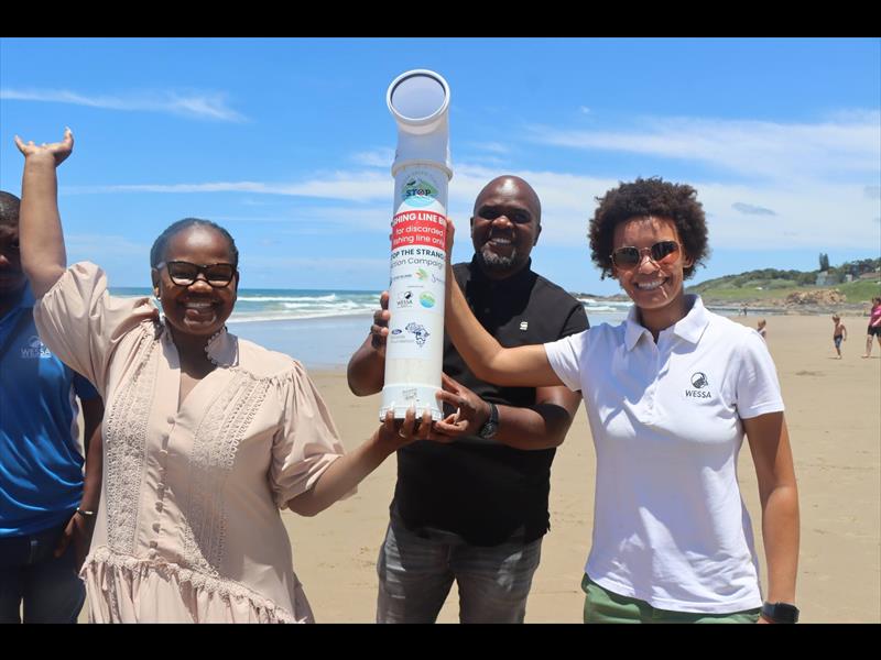 Ghosting fishing line collection and analysis bins launched on South Coast
