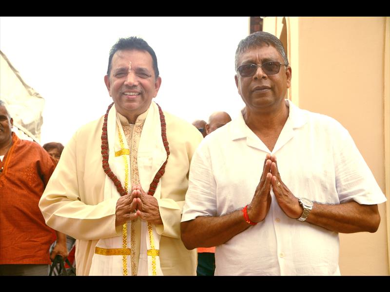 New York spiritual guru’s visit uplifts devotees at Marburg temple