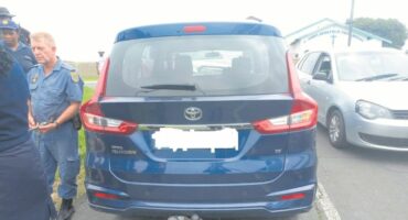 The recovered vehicle.