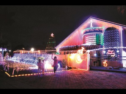 A spectacle of lights