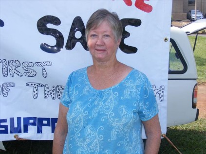 June Morris: I will be making my mark. Every vote counts and we need to stand together as one country so that our voice can be heard.