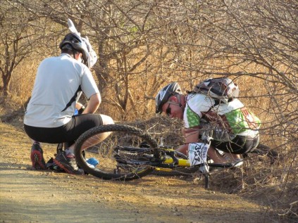 Such gruelling terrain, some riders suffered chain breakages a mere 100m into the event PHOTOS: Tamlyn Jolly