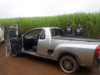 One of the vehicles recovered was found near Mpushini Park 
