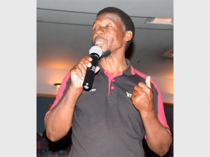Shembe leader Andreas Mthiyane explains his church's decisions at a meeting hosted by the CRL Commission on Tuesday PHOTO: THANDO NDLOVU