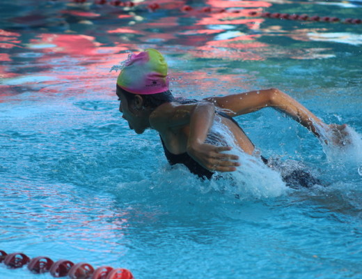 Felixton College's Kiana Fernades not only picked up the Junior Victrix Ludorum prize, but also set two new records in the girls U11 age group