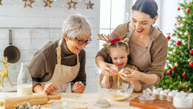 Your children will love making – and eating – these Reindeer cookies