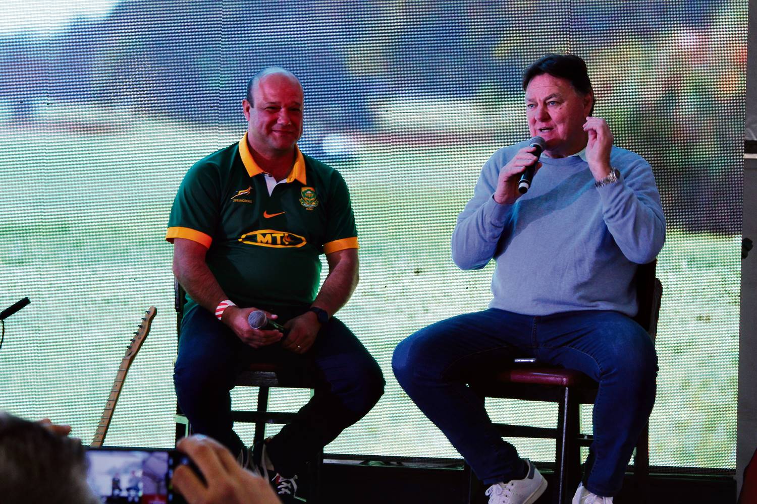 Danie Gerber Rugby Springbok Richards Bay rugby fans meet Springbok legend Danie Gerber | Zululand ...