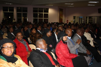 Midrand community showed support for the address by Gauteng Premier David Makhura.