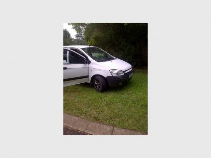 Three armed robbery suspects were travelling in this car in Vorna Valley on 28 January.