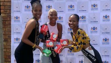 Ms Midrand pageant finalists partnered with the Life 4 U foundation to donate sanitary pads on Human Rights Day.